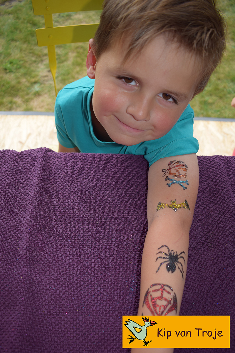 tattoo met glitter